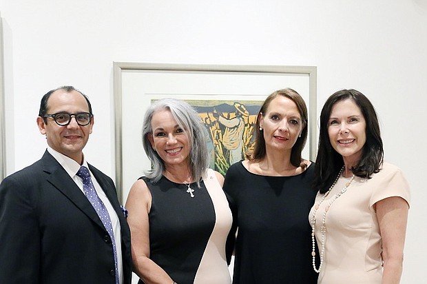 Gabriel Monti, Mima Aubert, Muñeca Fuentes & Lourdes Tudela
