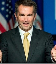 Democrat Ralph Northam won his governor's race