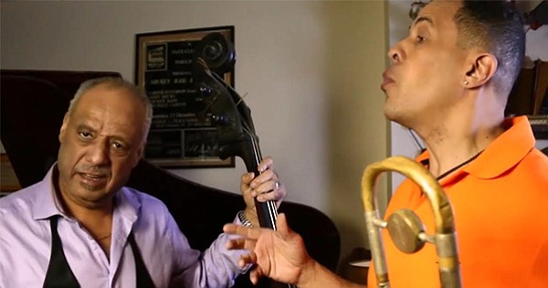 A scene from the Giant Steps TV show