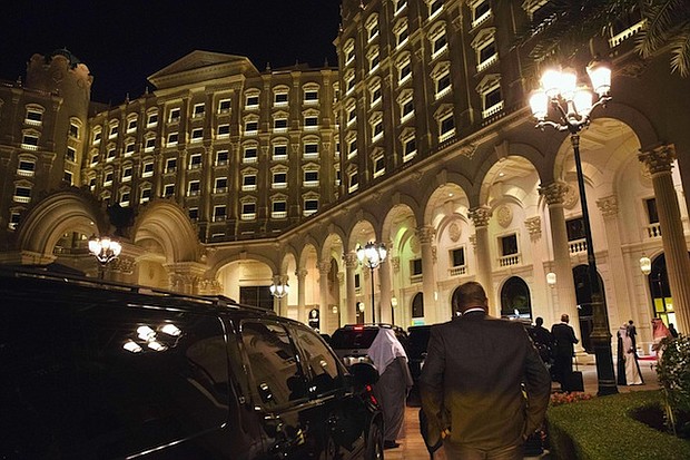 Less than two weeks ago, the lavish Ritz-Carlton Hotel in Riyadh was playing host to some of the world's top executives. Now it appears to have become a detention center for Saudi royals ensnared in a corruption investigation.