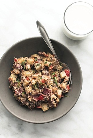 Garlic Herb Potato Hash 