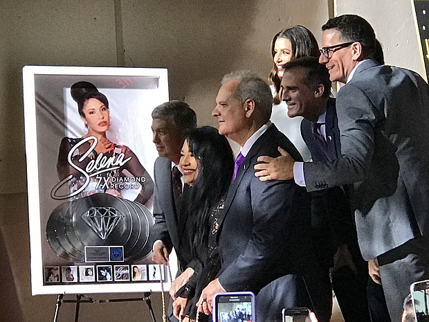 The late Selena Quintanilla gets her star on the Hollywood Walk of Fame/NBC