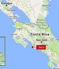 An 6.5 magnitude earthquake struck off the coast of Costa Rica on Sunday night, the US Geological Survey (USGS) said. The quake was centered 16 km west of Jaco, Costa Rica.