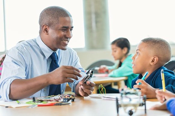 Efforts are underway to recruit more teachers of color, and one such successful initiative is in New York. NYC Men …