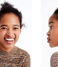 Black Dominican model, Marihenny Rivera, was recently featured in a J. Crew ad with uncombed hair