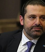 Lebanese Prime Minister Saad Hariri 