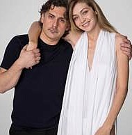 Stuart Weitzman and Gigi Hadid 