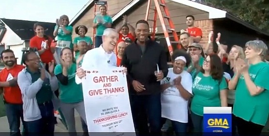 Michael Strahan returned to Houston with his Good Morning America fam to show the recovery efforts in the city since …