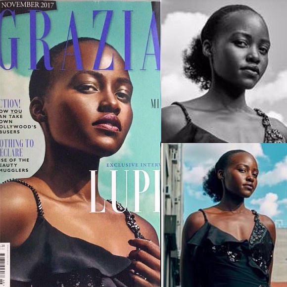 Lupita Nyong'o was excited to be on the cover of Grazia UK magazine. Until she saw the cover