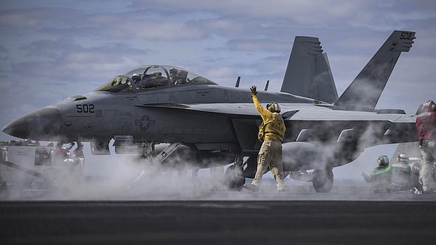 Navy officials were faced with an unusual controversy after residents of Okanogan County, Washington noticed a sky drawing many said looked like male genitalia on Thursday.  CREDIT: Mass Communication Specialist 3rd Class J. Alexander Delgado/US Navy