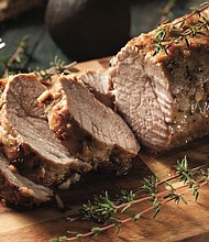 Garlic Rosemary Pork Loin 