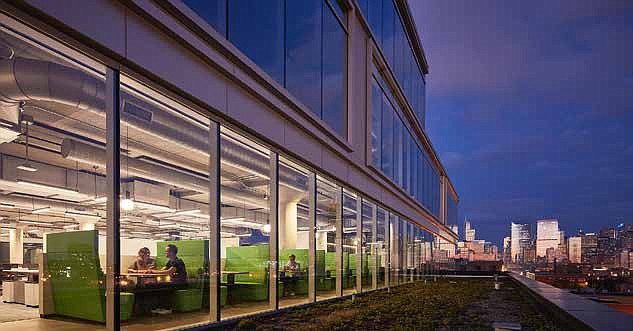 Mayor Rahm Emanuel recently joined Glassdoor, one of the world’s largest and fastest growing job sites, to open the company’s newest office located at 1330 W. Fulton Street. The company’s open office space incorporates Chicago themes throughout its design, including sweeping views of the city’s skyline, according to a city of chicago press release. Photo Credit: Tom Harris Photography