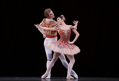 Ballet: Don Quixtote
Choreographer: Stanton Welch AM
Dancer(s): Monica Gomez and Jared Matthews
Photo: Amitava Sarkar
