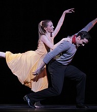 Ballet: Carousel (A Dance)
Choreographer: Christopher Wheeldon
Dancer(s): Sara Webb and Connor Walsh
Photo: Amitava Sarkar
