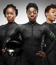 Nigerian Women’s Bobsled Team (photo via nytimes.com)