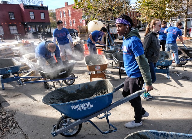 Cityscape // Richmond Public Schools, the city’s recreation department and community volunteers on the rebuilding project. City Hall has set aside several hundred thousand dollars to make improvements to the park, but has yet to commit any of the funds. 