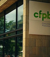 President Trump named Mick Mulvaney the interim head of the Consumer Financial Protection Bureau.  However, the outgoing director, Richard Cordrawy, had already picked his own successor, Leandra English.