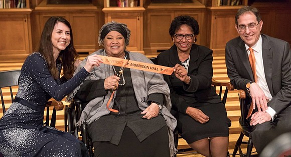 Princeton University showed respect and honor to author Toni Morrison by dedicating Morrison Hall on Friday, Nov. 17. Morrison – …