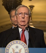 Senate Republicans, led by Senate Majority Leader Mitch McConnell, R-Ky., plan to vote on their tax bill this week. (Photo: Jeff Malet Photography/Newscom)