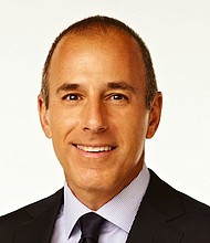 Matt Lauer was fired from NBC News on Wednesday after an employee filed a complaint about "inappropriate sexual behavior in the workplace," the network announced./courtesy of NBC