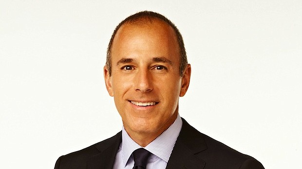 Matt Lauer was fired from NBC News on Wednesday after an employee filed a complaint about "inappropriate sexual behavior in the workplace," the network announced./courtesy of NBC
