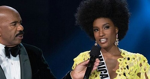 Miss Jamaica, 23-year old Davina Bennett