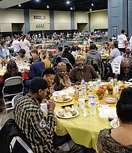 Thousands of people enjoyed the food and fellowship at the annual event.  