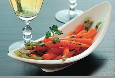 White Wine Glazed Carrots