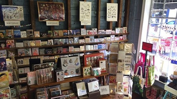 A picture of Merrymaker Fine Paper in Richmond, Virginia.
Source: Merrymaker Fine Paper