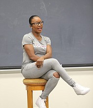 Olympic Medalist Carmelita Jeter 