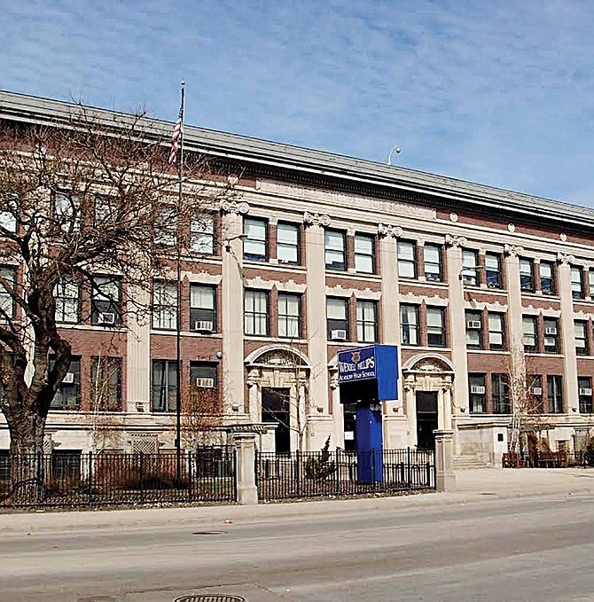 The Wendell Phillips Academy High School (pictured) foot ball team defeated Dunlap High School 33-7 and was named state champions in the Class 5A division.