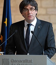 Catalan president Carles Puigdemont fled to Belgium after the failed independence bid.
