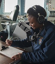 Operations Specialist 2nd Class Trascion Stokes