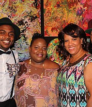 Jeremy Cann and Tajay Byrd with their dear mothers