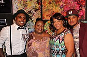 Jeremy Cann and Tajay Byrd with their dear mothers
