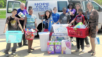“Hope for All,” a nonprofit with a mission to provide basic human necessities to families and individuals without sufficient economic ... “Hope for All,” a nonprofit with a mission to provide basic human necessities to families and individuals without sufficient economic ...
