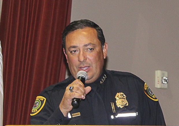 Houston Police Chief  Art Acevedo