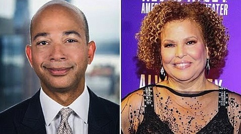 Scott Mills and Debra Lee