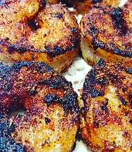 Go Cajun Subs Blackened Shrimp