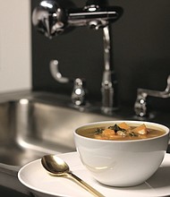 White Bean Soup with Spicy Chorizo