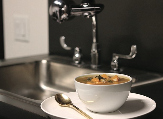 White Bean Soup with Spicy Chorizo