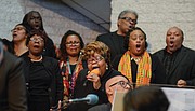 The Greater Metropolitan Choir performs during the event sponsored by the Baptist Ministers’ Conference of Richmond and Vicinity.