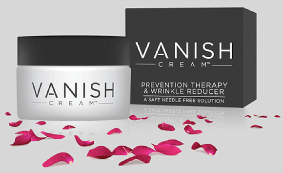 Vanish Cream, the first clinically proven blend, BOTOX in a bottle that’s full of moisture for your skin.