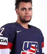 Team USA Hockey Team Member Jordan Greenway (Photo by Andre Ringuette/HHOF-IIHF Images)