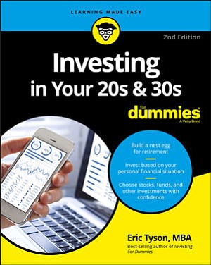 Investing in Your 20s & 30s For Dummies®, Second Edition (Wiley, 2017, ISBN: 978-1-119-43140-4, $19.99) is available at bookstores nationwide, from major online booksellers, and direct from the publisher by calling 800-225-5945. In Canada, call 800-567-4797. For more information, please visit the book's page on www.wiley.com.