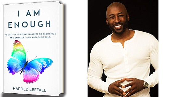 Bookcover, and author Harold Leffall