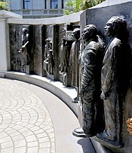 The African-American History Monument on grounds of Statehouse in Columbia, SC (photo via postandcourier.com)