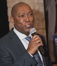 Mayor Sylvester Turner/Vicky Pink