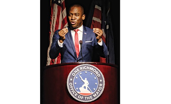 Declaring that Richmond “is strong,” Mayor Levar M. Stoney called for “bold and courageous” action to deal with some of ...