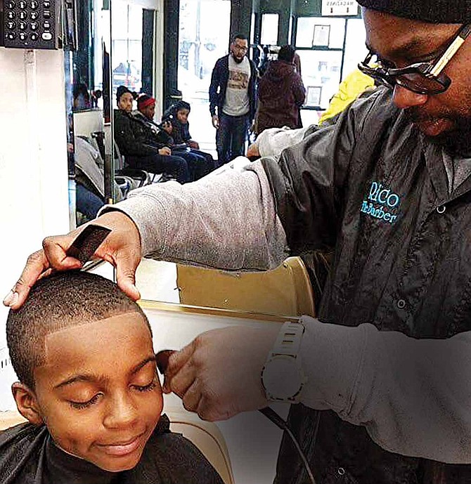 Big Brothers Big Sisters of Metropolitan Chicago is attempting to increase mentoring in Hyde Park and
the surrounding neighborhoods with the help of local barbershops. Photo Credit: Matthew Berggren